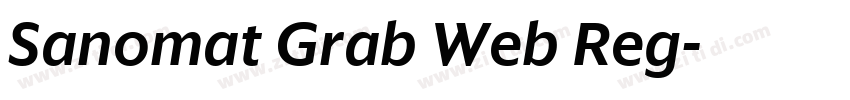 Sanomat Grab Web Reg字体转换